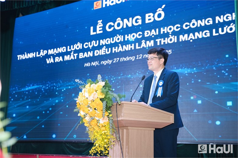 Lễ ra mắt Mạng lưới Cựu người học Đại học Công nghiệp Hà Nội: Dấu mốc chiến lược trên hành trình 127 năm phụng sự đất nước