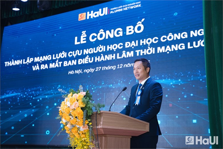 Lễ ra mắt Mạng lưới Cựu người học Đại học Công nghiệp Hà Nội: Dấu mốc chiến lược trên hành trình 127 năm phụng sự đất nước