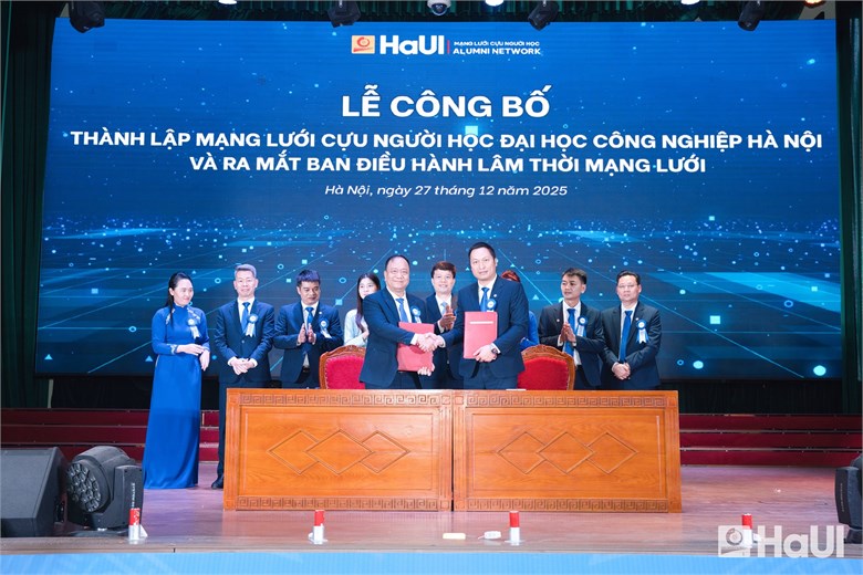 Lễ ra mắt Mạng lưới Cựu người học Đại học Công nghiệp Hà Nội: Dấu mốc chiến lược trên hành trình 127 năm phụng sự đất nước