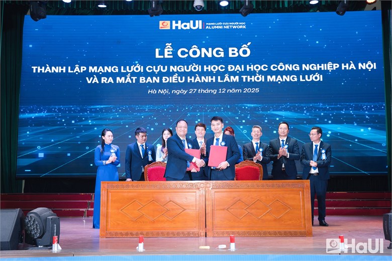 Lễ ra mắt Mạng lưới Cựu người học Đại học Công nghiệp Hà Nội: Dấu mốc chiến lược trên hành trình 127 năm phụng sự đất nước