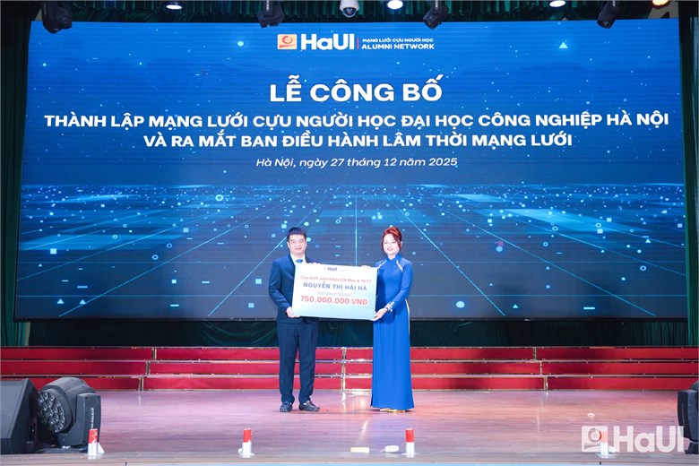 Lễ ra mắt Mạng lưới Cựu người học Đại học Công nghiệp Hà Nội: Dấu mốc chiến lược trên hành trình 127 năm phụng sự đất nước