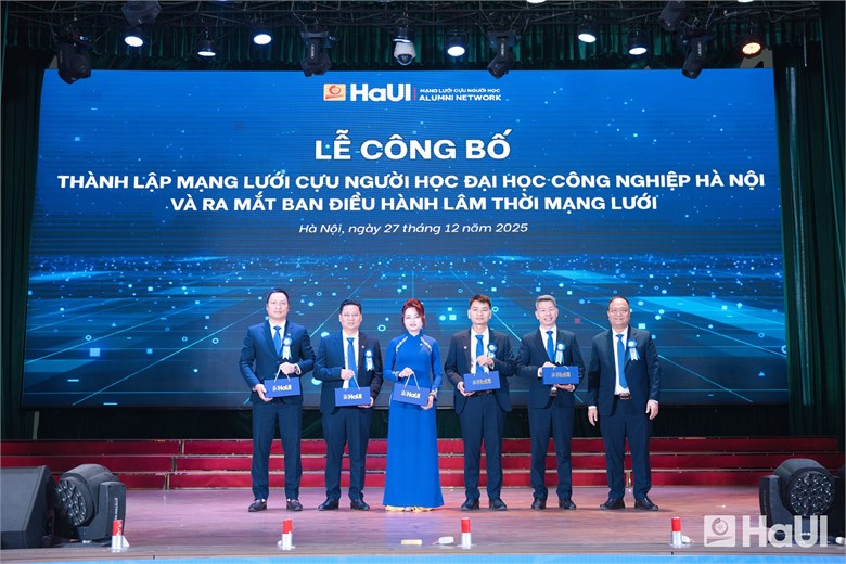 Lễ ra mắt Mạng lưới Cựu người học Đại học Công nghiệp Hà Nội: Dấu mốc chiến lược trên hành trình 127 năm phụng sự đất nước