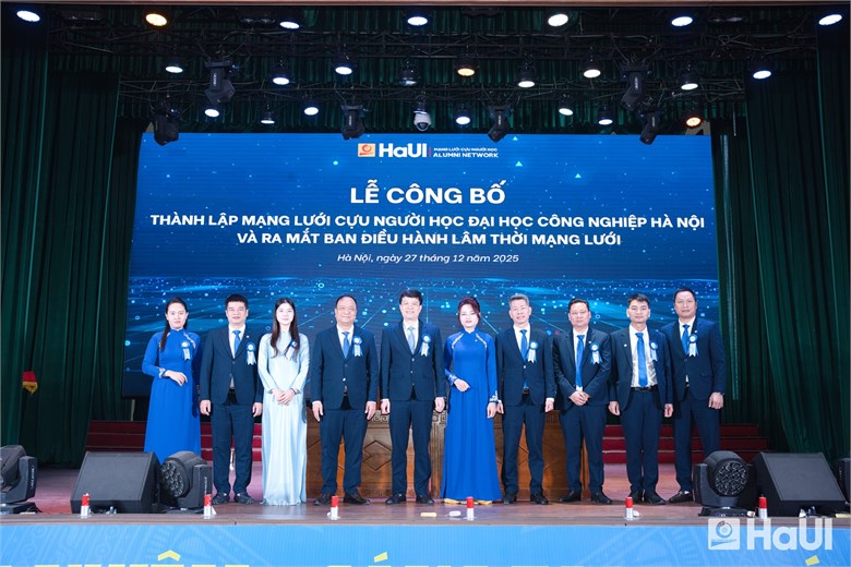 Lễ ra mắt Mạng lưới Cựu người học Đại học Công nghiệp Hà Nội: Dấu mốc chiến lược trên hành trình 127 năm phụng sự đất nước