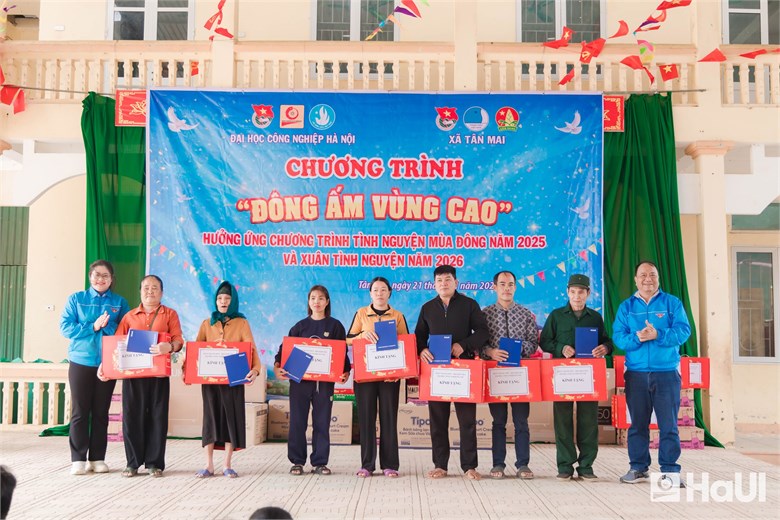 Hành trình “Đông ấm vùng cao”: Tuổi trẻ viết nên câu chuyện tử tế nơi vùng cao Tân Mai