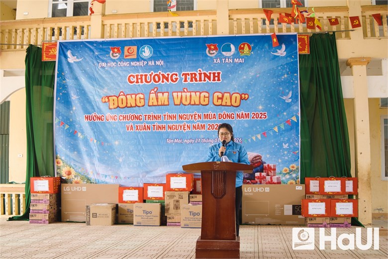 Hành trình “Đông ấm vùng cao”: Tuổi trẻ viết nên câu chuyện tử tế nơi vùng cao Tân Mai